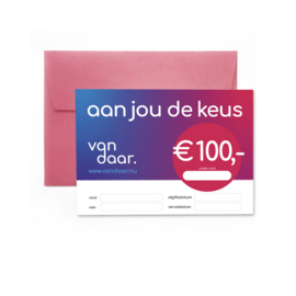 Cadeaubon € 100,-