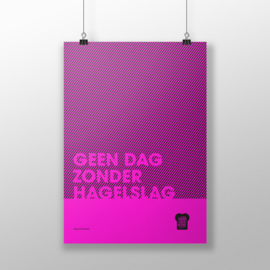 A1 poster fluor magenta