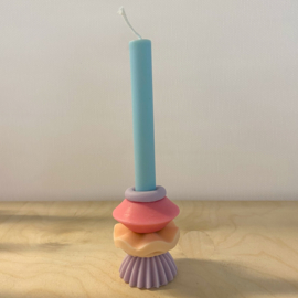 Building Block Candle | pastel medium