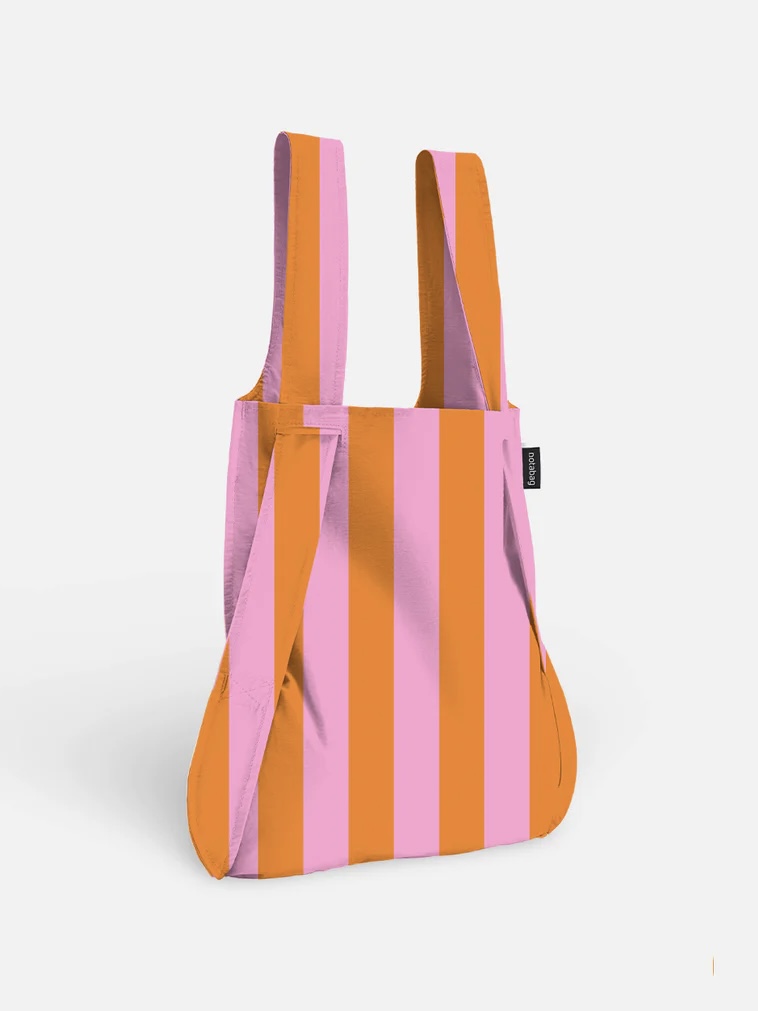 Notabag Original | Orange/Pink stripes
