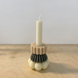 Building Block Candle | neutral small