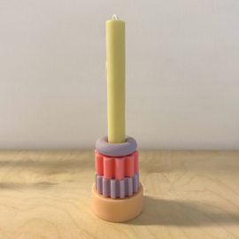 Building Block Candle | pastel medium