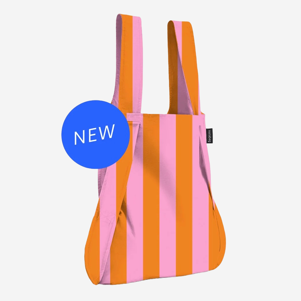 Notabag Original | Orange/Pink stripes