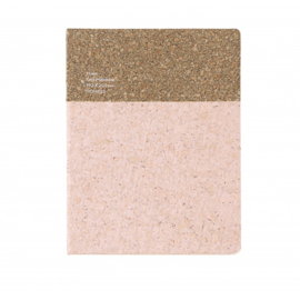 Cork notebook | nude large