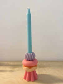 Building Block Candle | pastel large