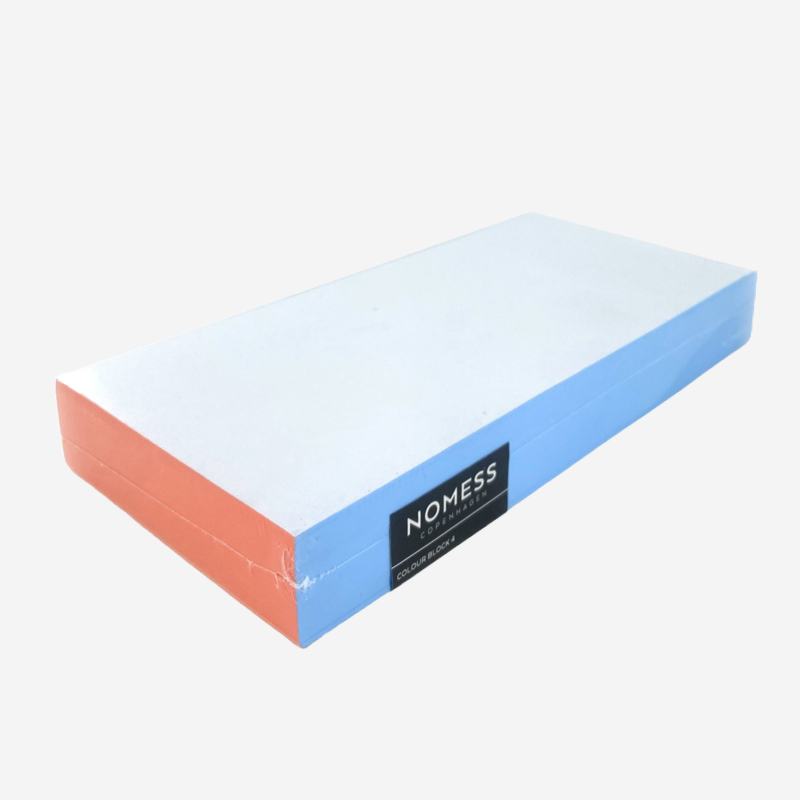 Colour Block | blue+orange+grey