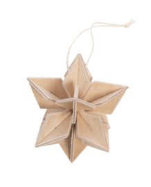 Lovi Star Multipack | natural wood | 5 cm (6 stuks)