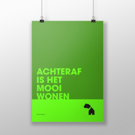 A1 poster fluor groen