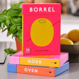 Borrel | 30 receptkaarten