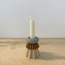 Building Block Candle | neutral small