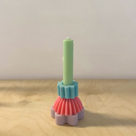 Building Block Candle | pastel small