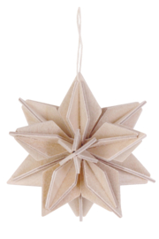 Lovi Star | natural wood | 10 cm