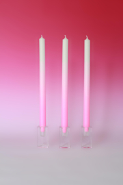 Gradient Candles | Hot Pink