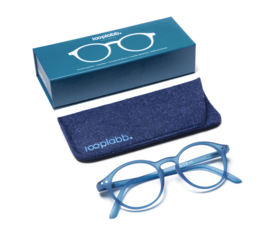 Leesbril Looplabb | Vintage Blue