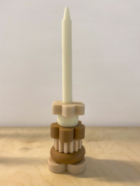 Building Block Candle | neutral large