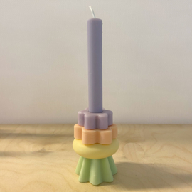 Building Block Candle | pastel medium