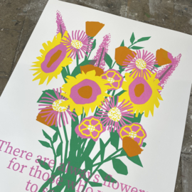 Flowers | A2 Riso print Studio Turbo