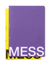 Mess studybook L | purple+yellow