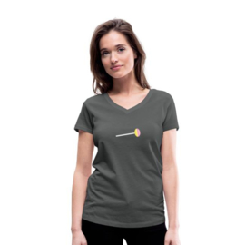 Bio t-shirt v-hals | lolly