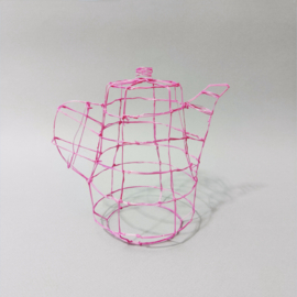 3d teapot | pencil pink
