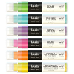 PAINT MARKER - ACRYLIC MARKER SET 6X 8-15MM VIBRANTS