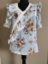 Blouse Daphne - Lichtblauw