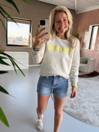 Sweet Jewellery - Alie amour trui geel