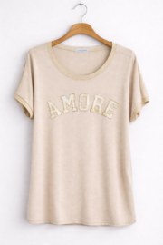 Gemma Riccerri t-shirt Amore - beige