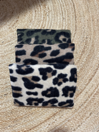 Sjaal leopard print