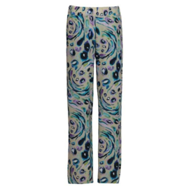 Sophia Perla -  Rosa  print broek 504