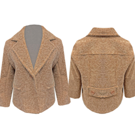 Kort jasje Rosy - Camel