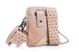 Telefoontasje / schoudertasje Darwin Classic pink