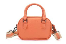 I'm Dutch handtas stone oranje