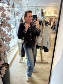 Musthave by Elja bouclé jasje bruin