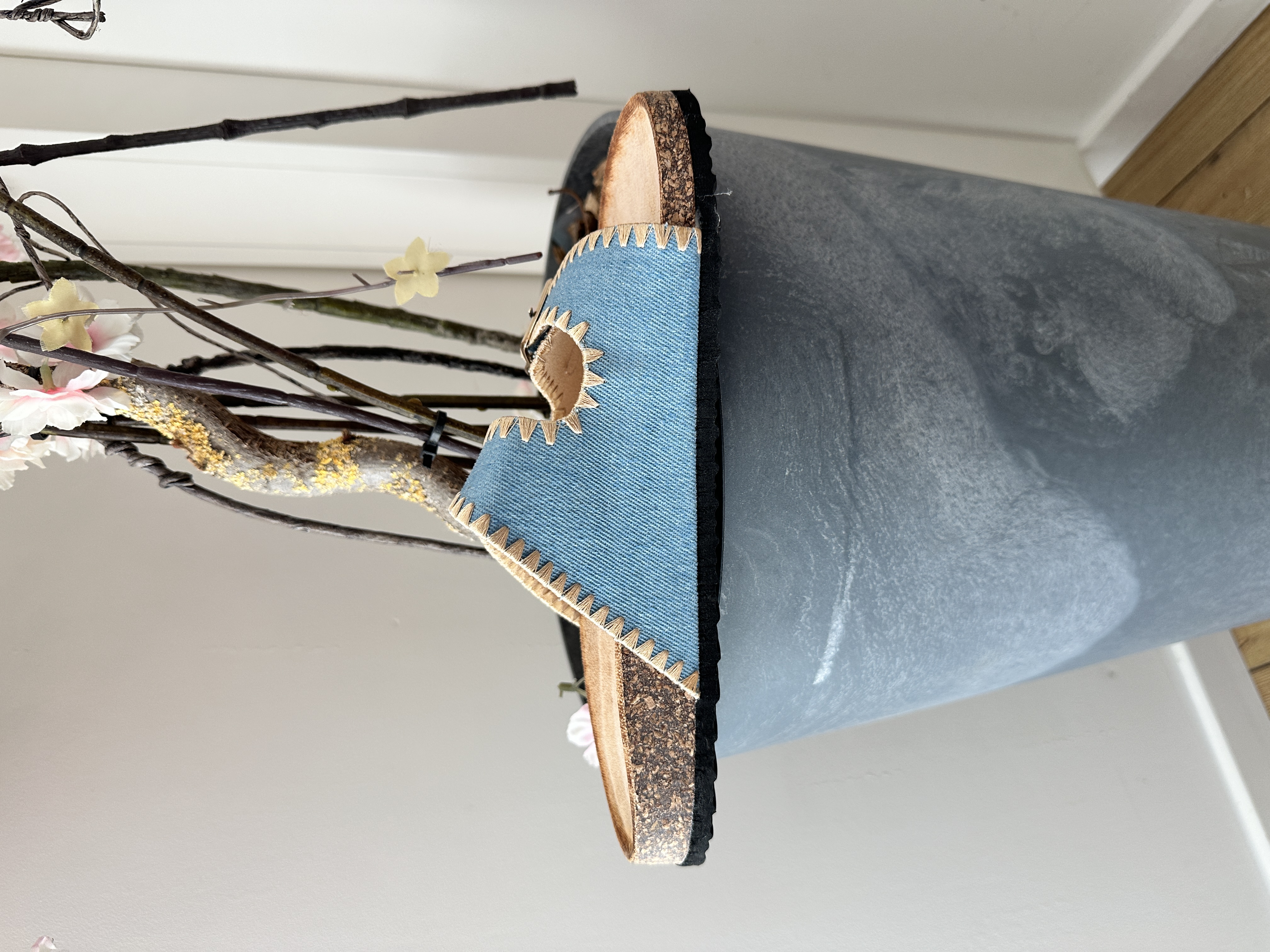 Slipper Birky lichtblauw