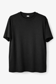 Gemma Ricceri basis t-shirt - zwart