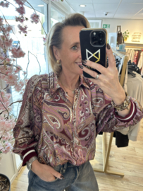 Blouse Petra bordeaux