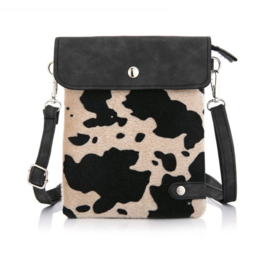 Tasje cow black