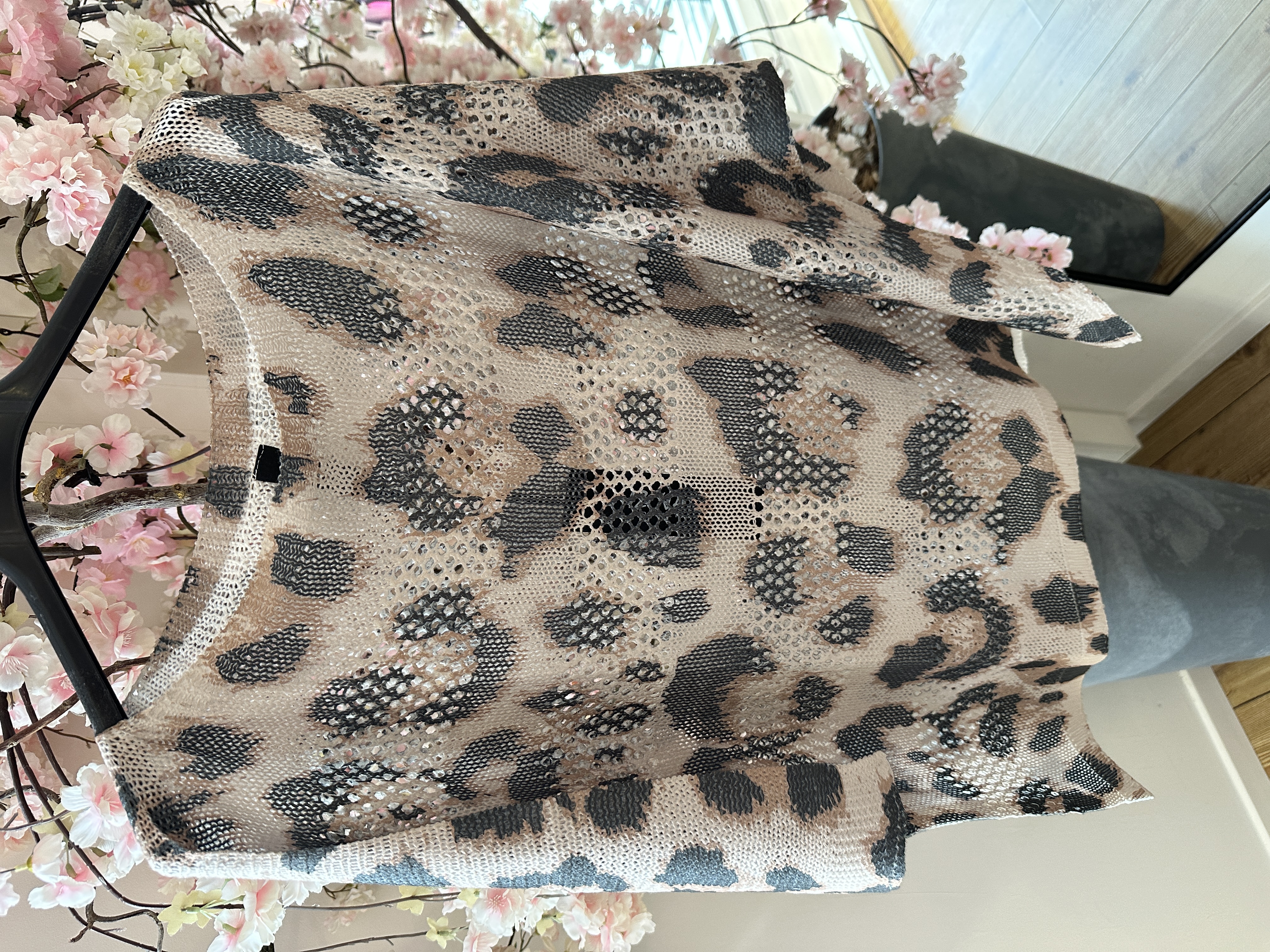 IZ NAIZ 8385 Trui print leopard