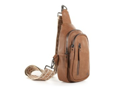 I'm Dutch crossbody tas Mattie - Camel