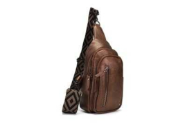 I'm Dutch crossbody tas Mattie - Brons
