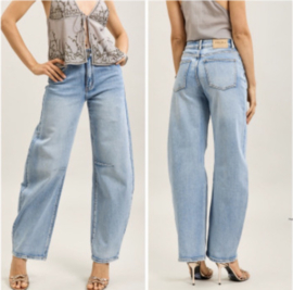 Toxik 21603 barrel/ balloon jeans met stretch