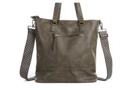 I'm Dutch schoudertas/shopper Clever - Dark green