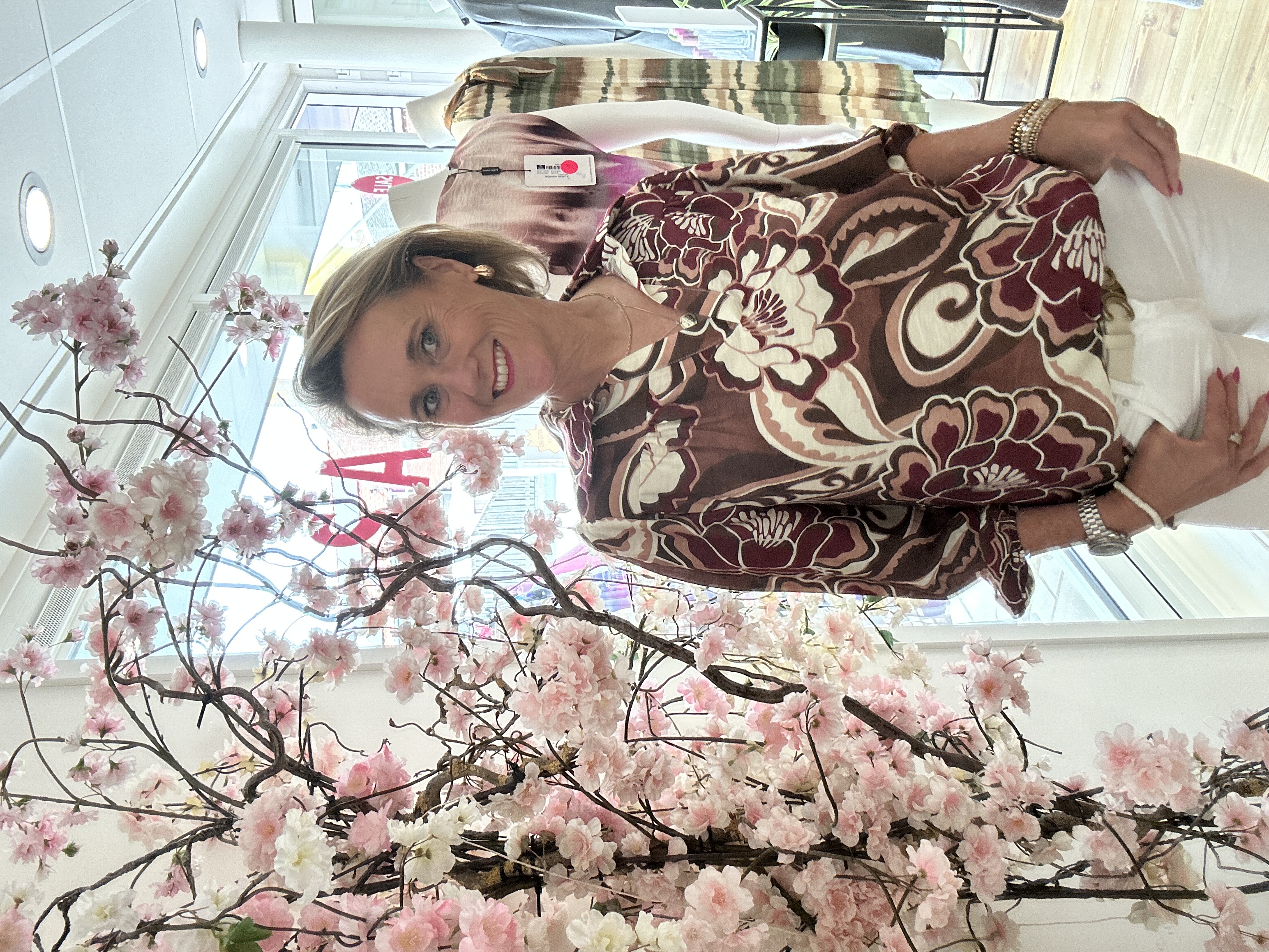 Vera Jo blouse met bloemenprint