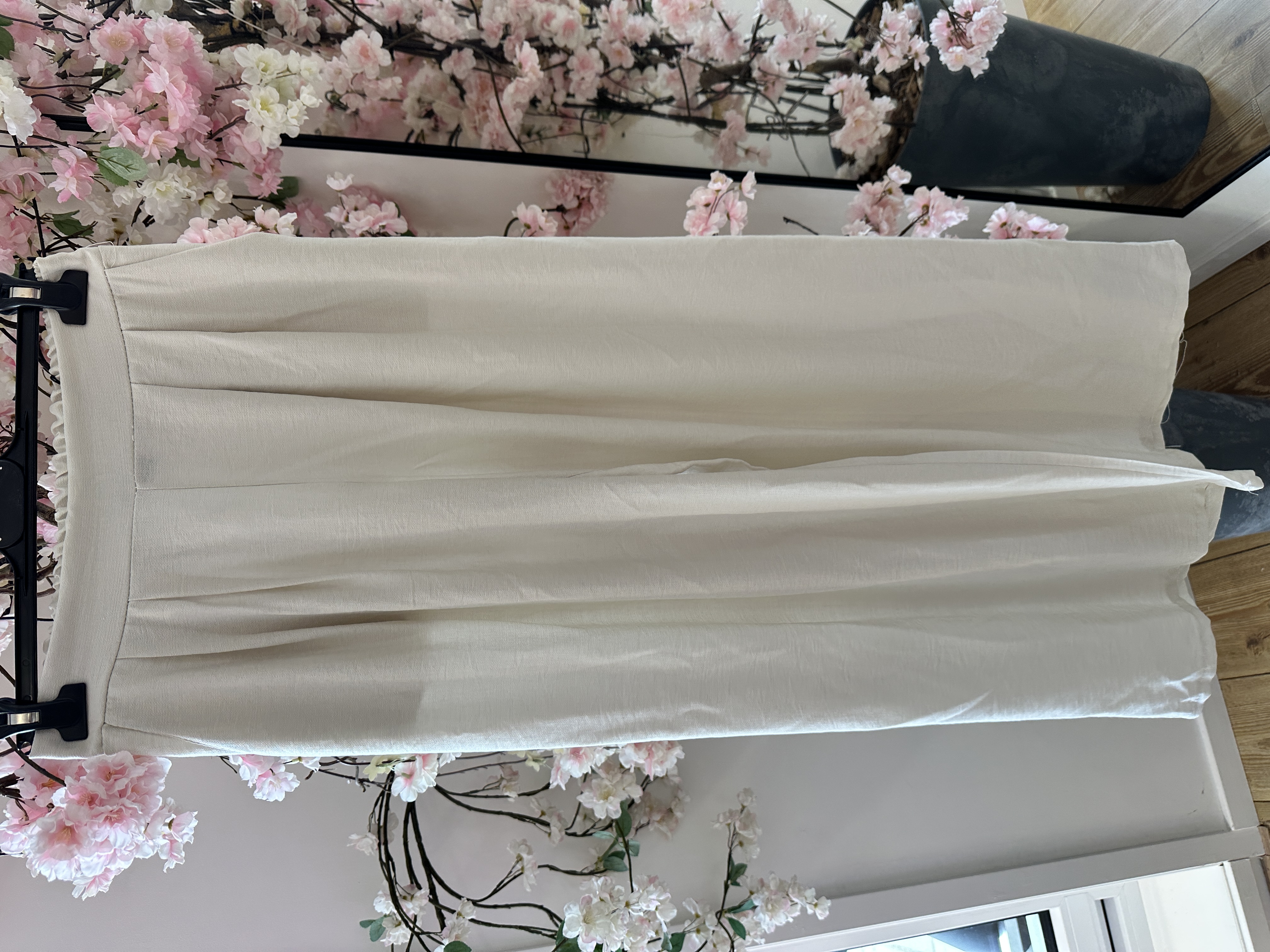 IZ NAIZ 10770 broek 2 plooi uni light sand