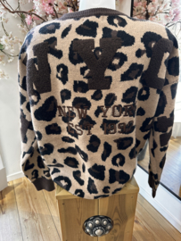Leopard trui New York