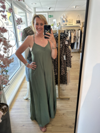 Viscose jurk Bibi - army