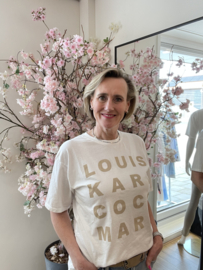 T-shirt  Louis - Karl - Wit