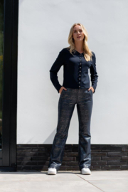 Mila Sarvé by Sophia Perla -  Lima print broek 508 navy