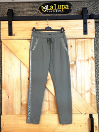 Sweatpants  Milou -  licht army